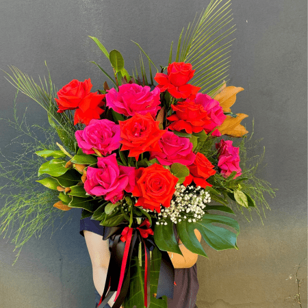 Luxe Roses Vase <br> Red | Pink | White - Image 3