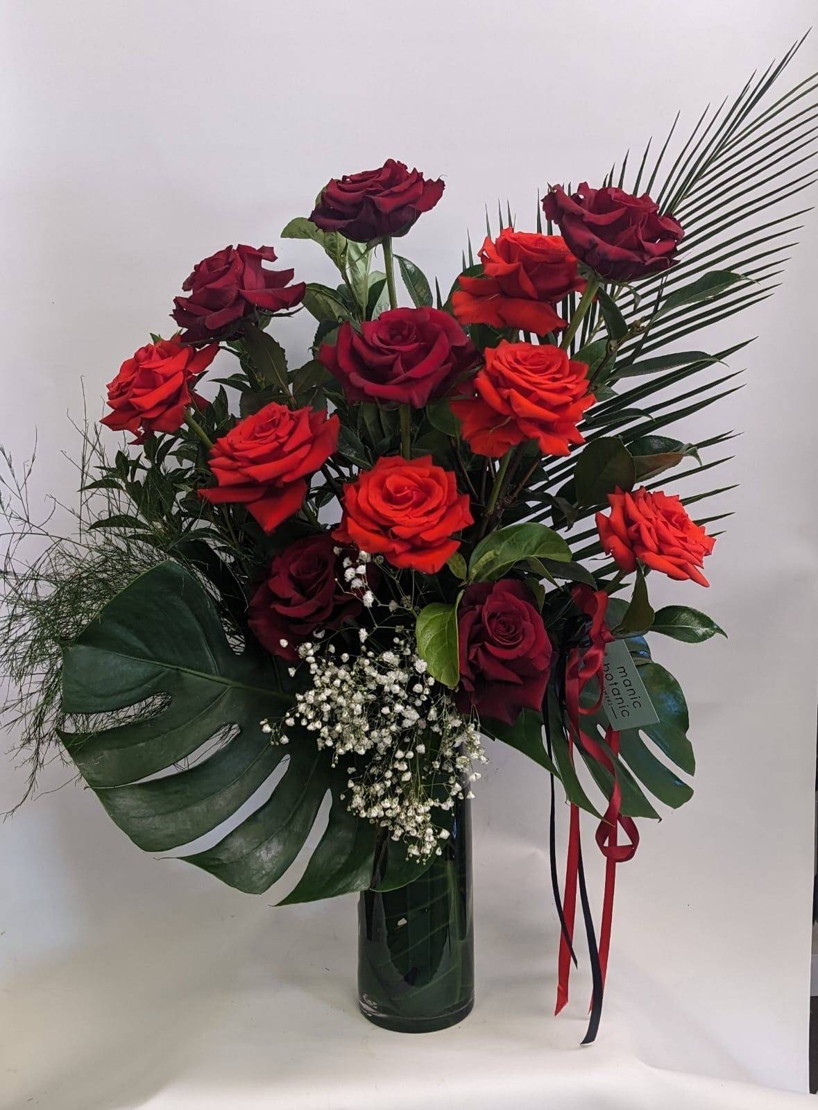Luxe Roses Vase <br> Red | Pink | White - Image 2