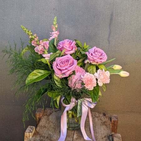 Hurricane Vase <br> Arrangement - Image 3