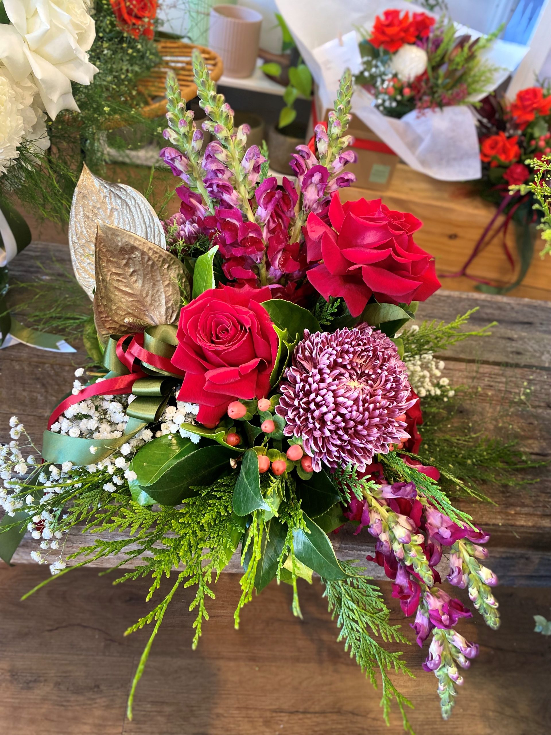 Christmas Elegant Table <br> Arrangement - Image 7