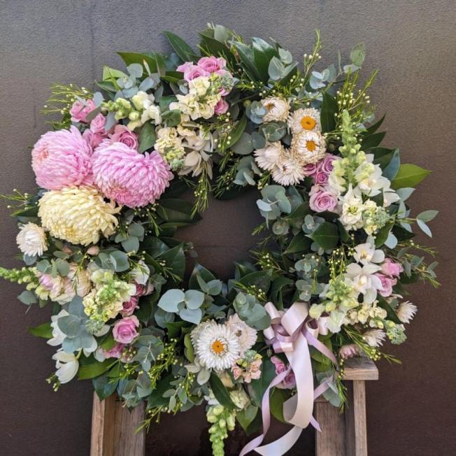 Pastel-Wreath